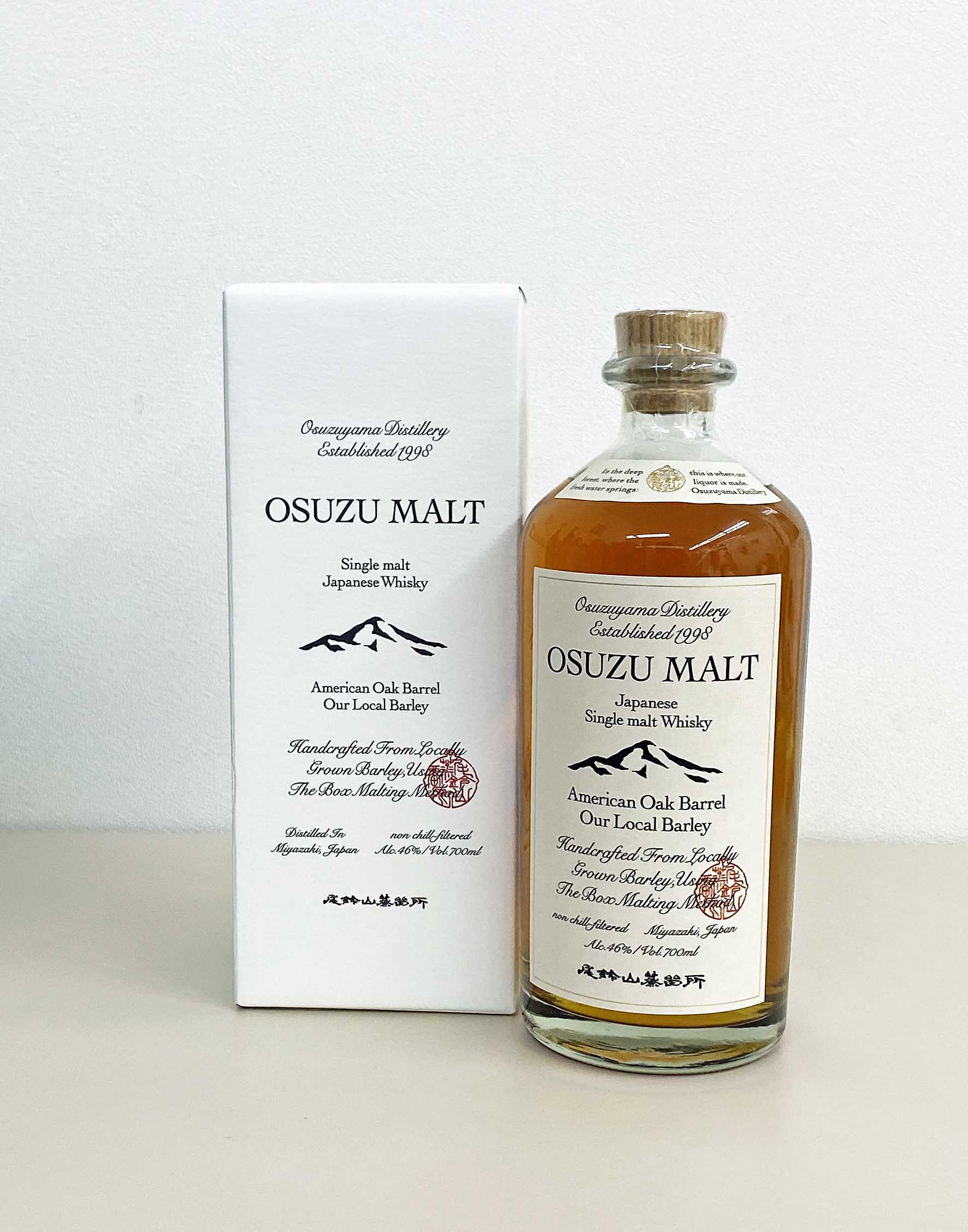尾鈴山　OSUZU　Malt　46度　700ML　ウイスキー